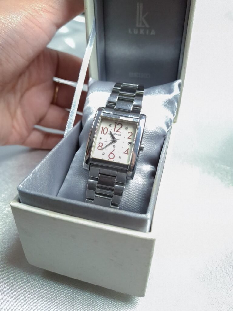 Seiko Lukia White Dial Tank Watch, foto 4