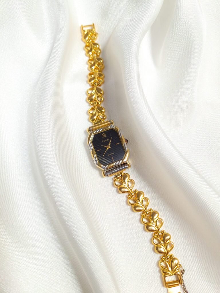 Orient Black & Gold Leaf Link Watch, foto 2