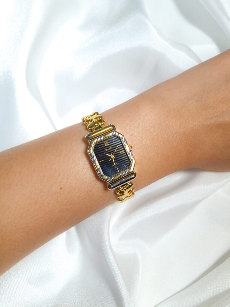 Orient Black & Gold Leaf Link Watch, foto 3
