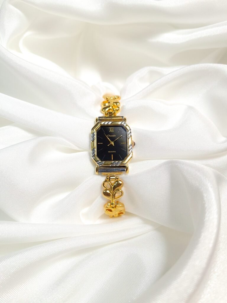 Orient Black & Gold Leaf Link Watch, foto 4