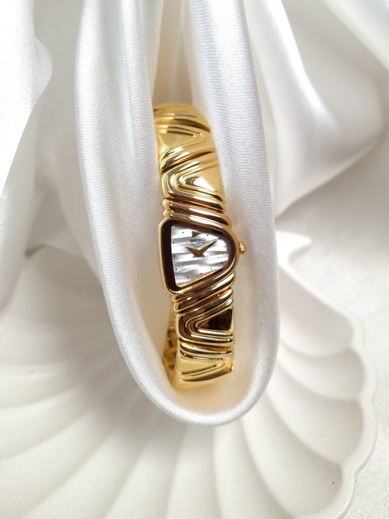 Seiko Half Moon Piano Gold, foto 2