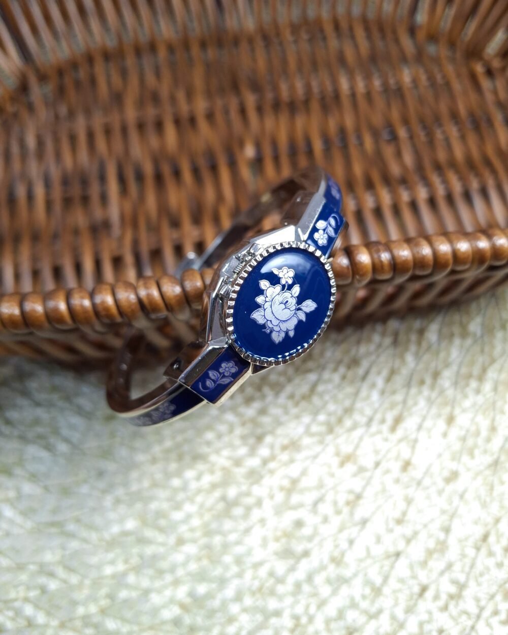 Andre Mouche Blue Floral