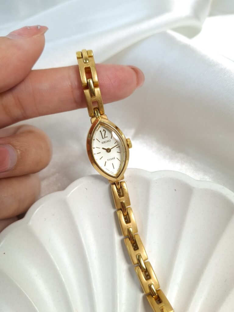 Seiko Tisse Teardrop Case Gold, foto 3