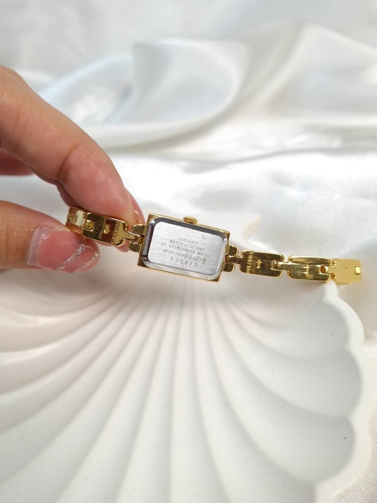Seiko Tisse Gold Rectangular Ivory Dial, foto 5