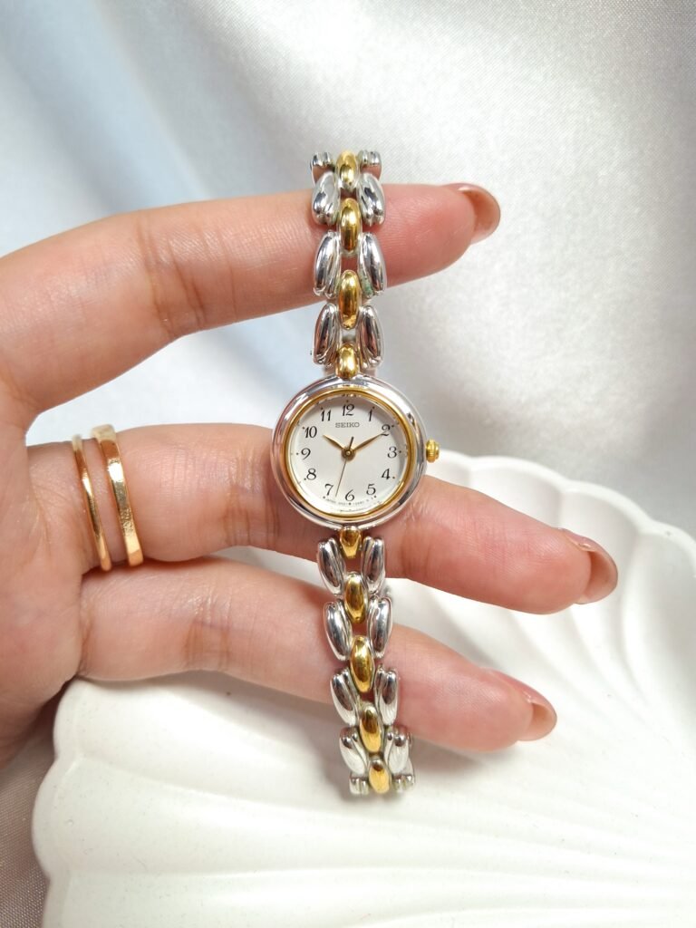 Seiko Two-Tone Numerical Dial Watch, foto 3