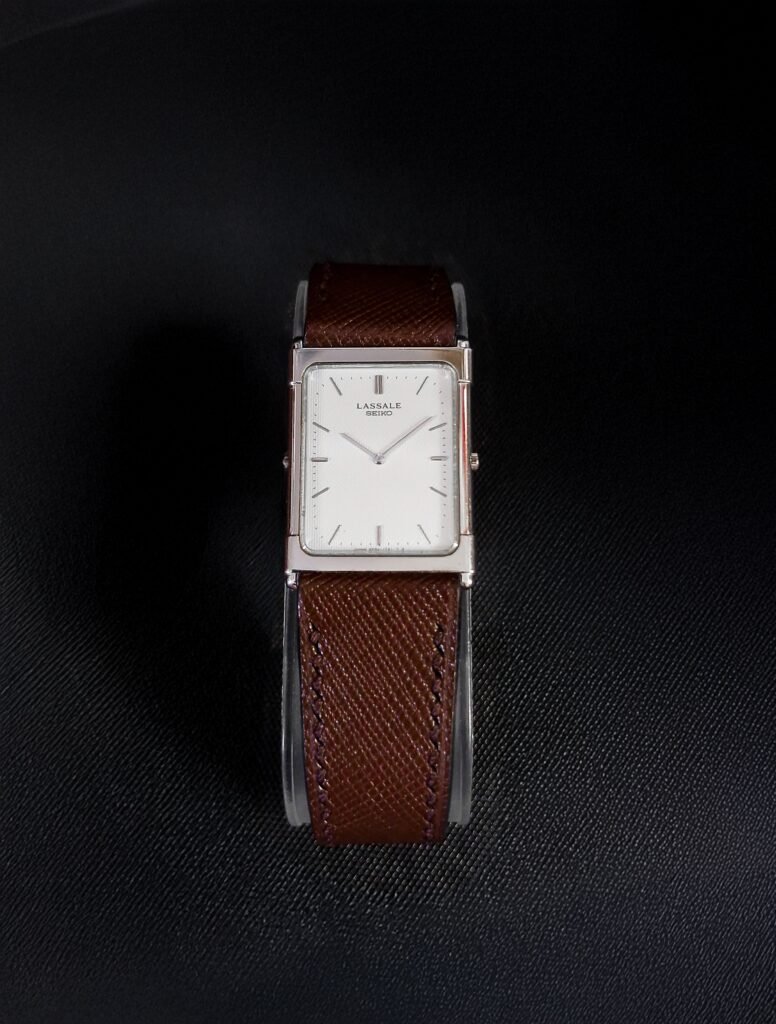 Seiko Lassale Tank White Dial Men, foto 1