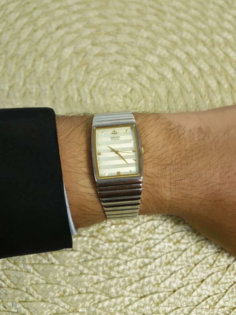 Seiko Galaxy Integrated Bracelet Stripe Dial, photo 2