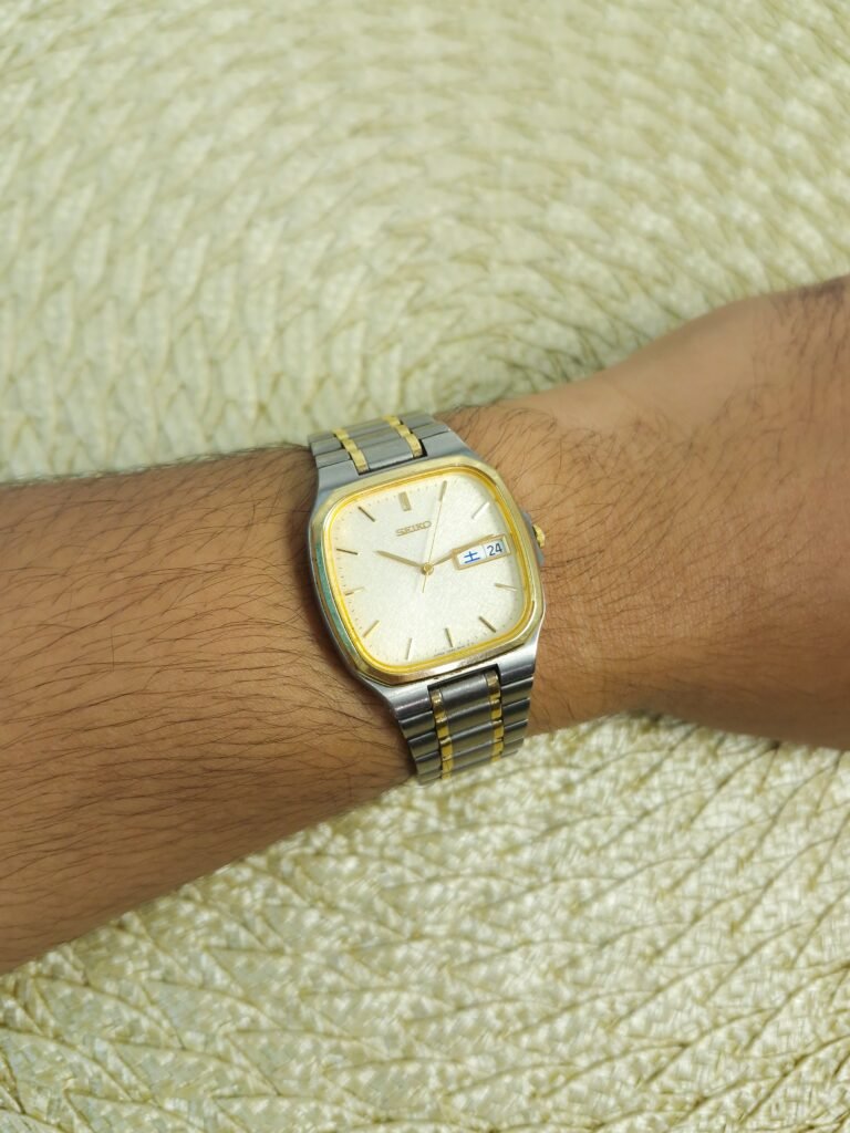 Seiko JDM Titanium Golden Frost Dial, photo 2
