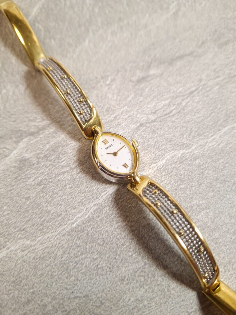 Seiko Gold Mesh Bangle, foto 4