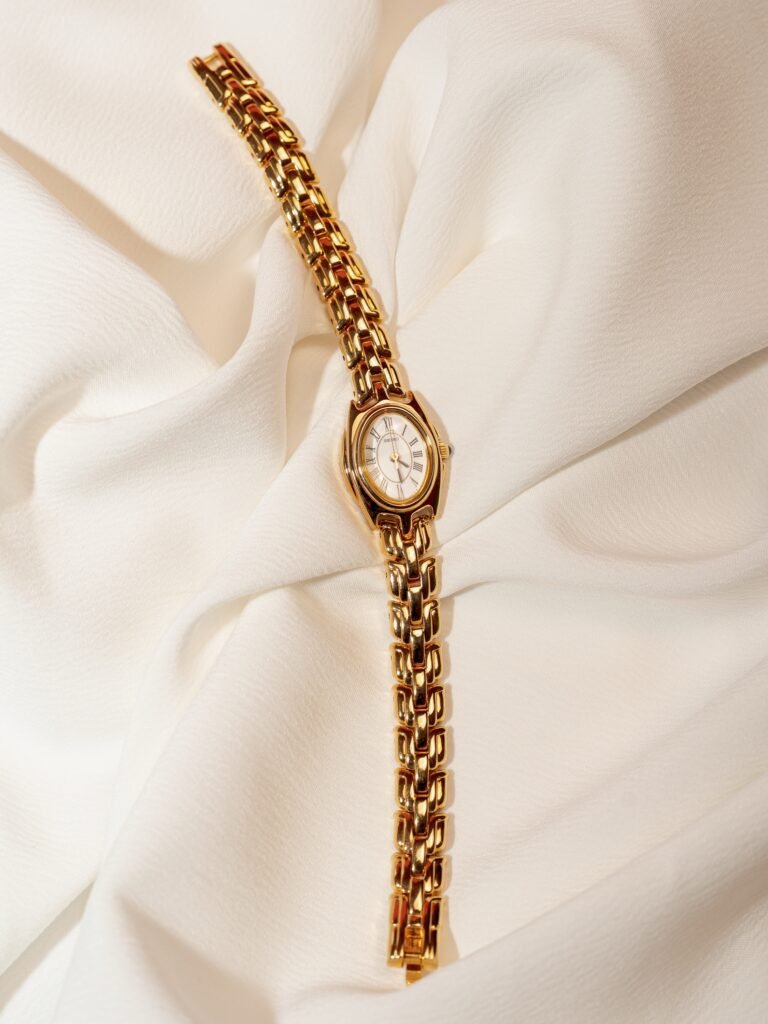 Seiko Gold Oval Roman Dial Ladies Watch, foto 1