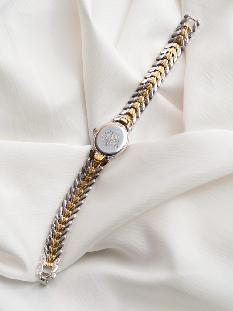 Seiko Exceline Two‑Tone Feather-Link Watch, foto 5