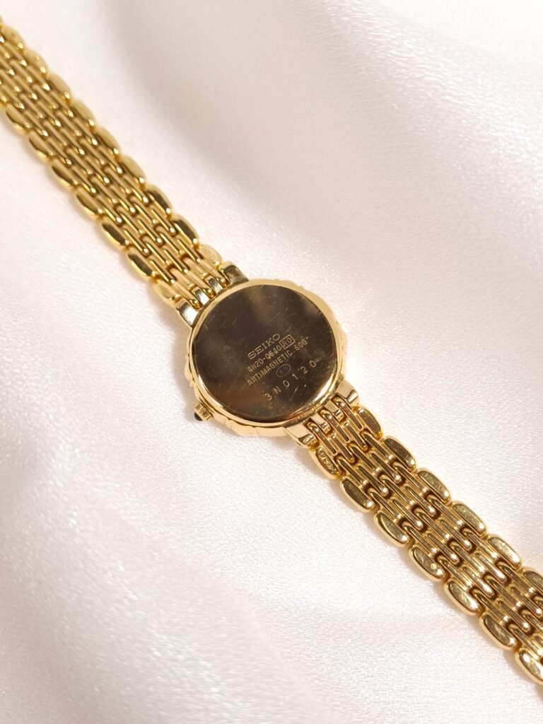 Seiko Exceline Gold Crystal Bracelet Watch, foto 5